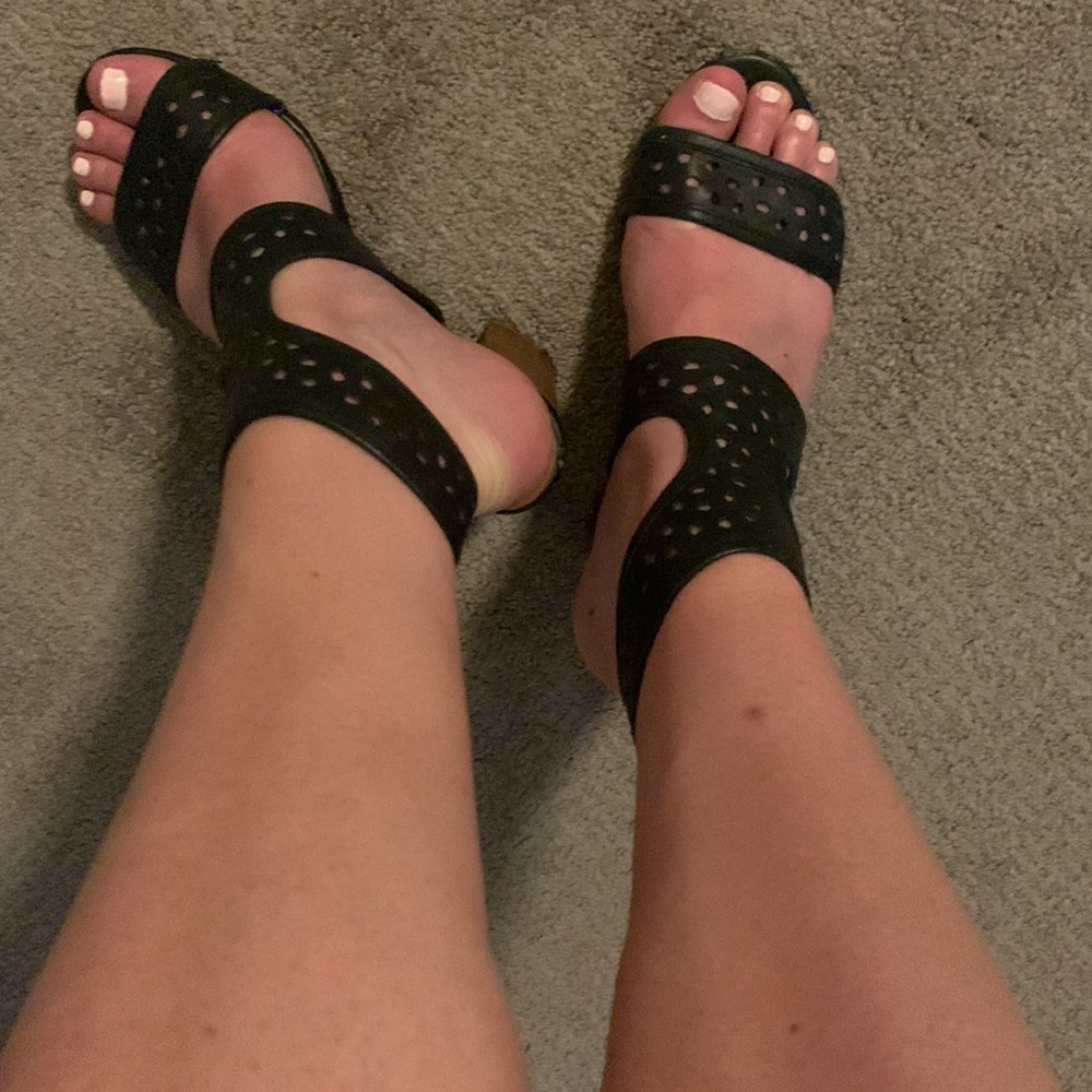 Free People Cut Out Heels